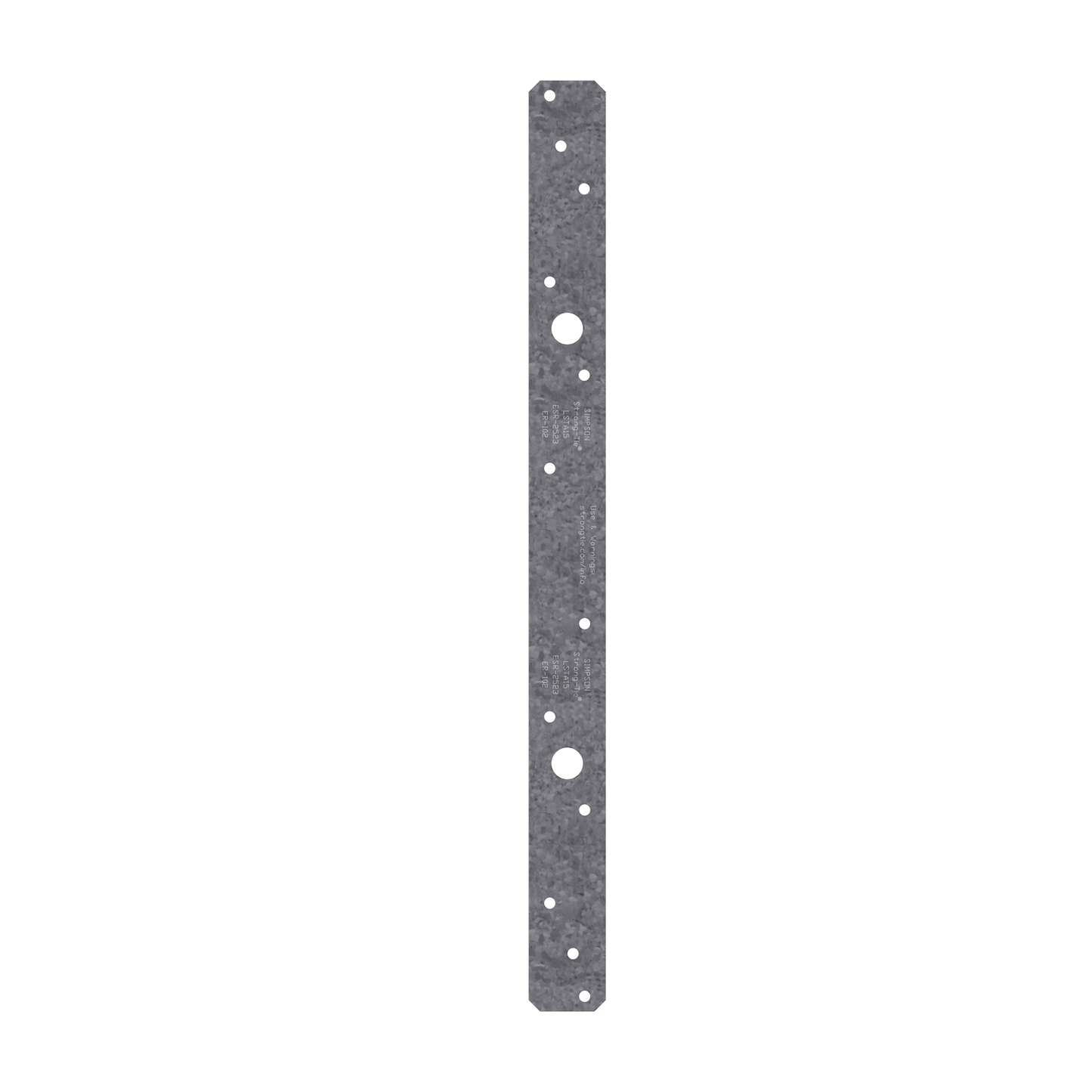 Simpson Strong-Tie LSTA30 LSTA 1-1/4 in. x 30 in. 18-Gauge Galvanized Strap Tie