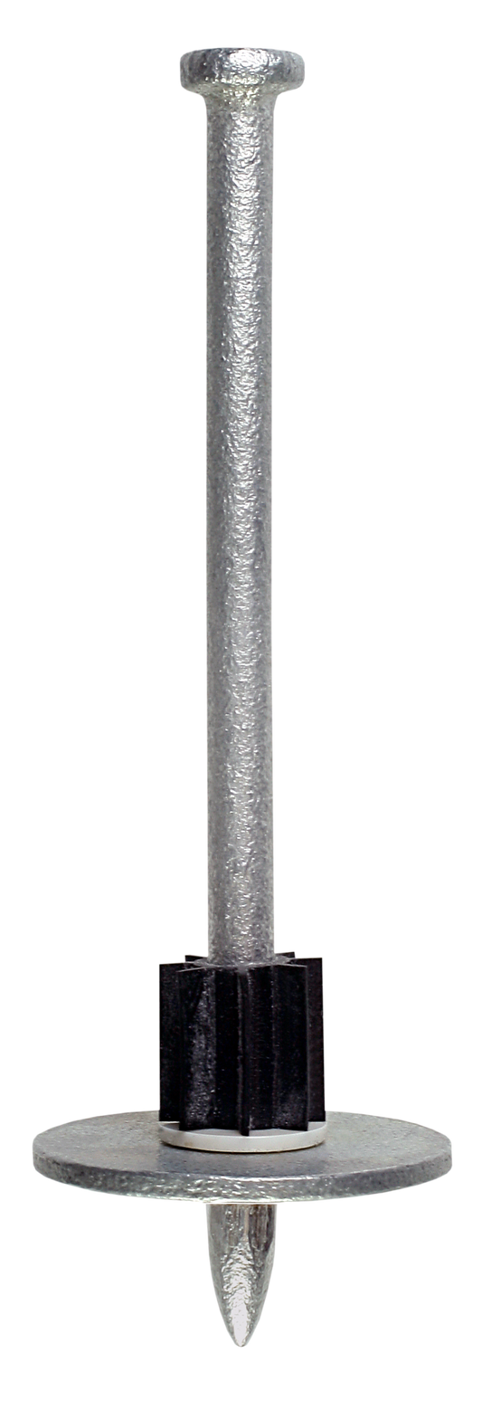 Simpson Strong-Tie PDPAWL-125 PDPAWL .157-in. x 1-1/4-in. Powder-Actuated Pin w/ 1-in. Washer (100-Qty) (Pack of 10)