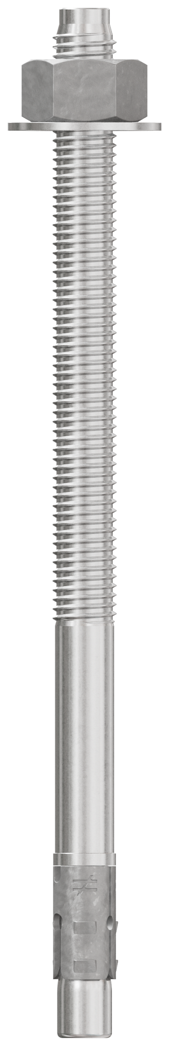 Simpson Strong-Tie STB2-62100S6F10 Strong-Bolt® 2 — 5/8 in. x 10 in. Type 316 Stainless-Steel Wedge Anchor, Fully Assembled (10-Qty)