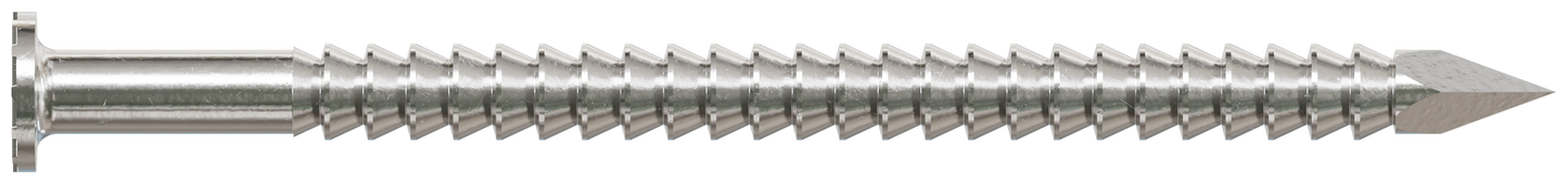 Simpson Strong-Tie S4SND1 Wood Siding Nail — 1-1/2-in. x .083-in. Type 304 Stainless Steel (1 lb.) (Pack of 800)