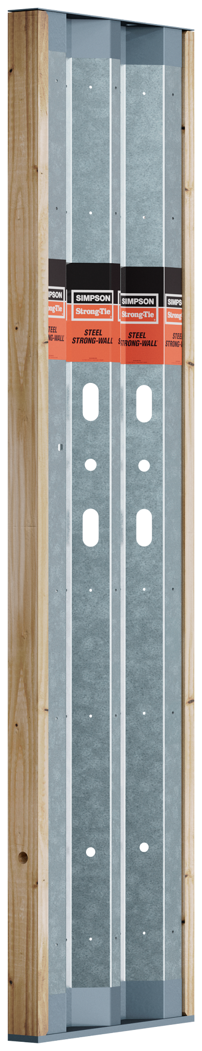 Simpson Strong-Tie SSW24X8 24 in. x Nominal 8 ft. Steel Strong-Wall® Shearwall