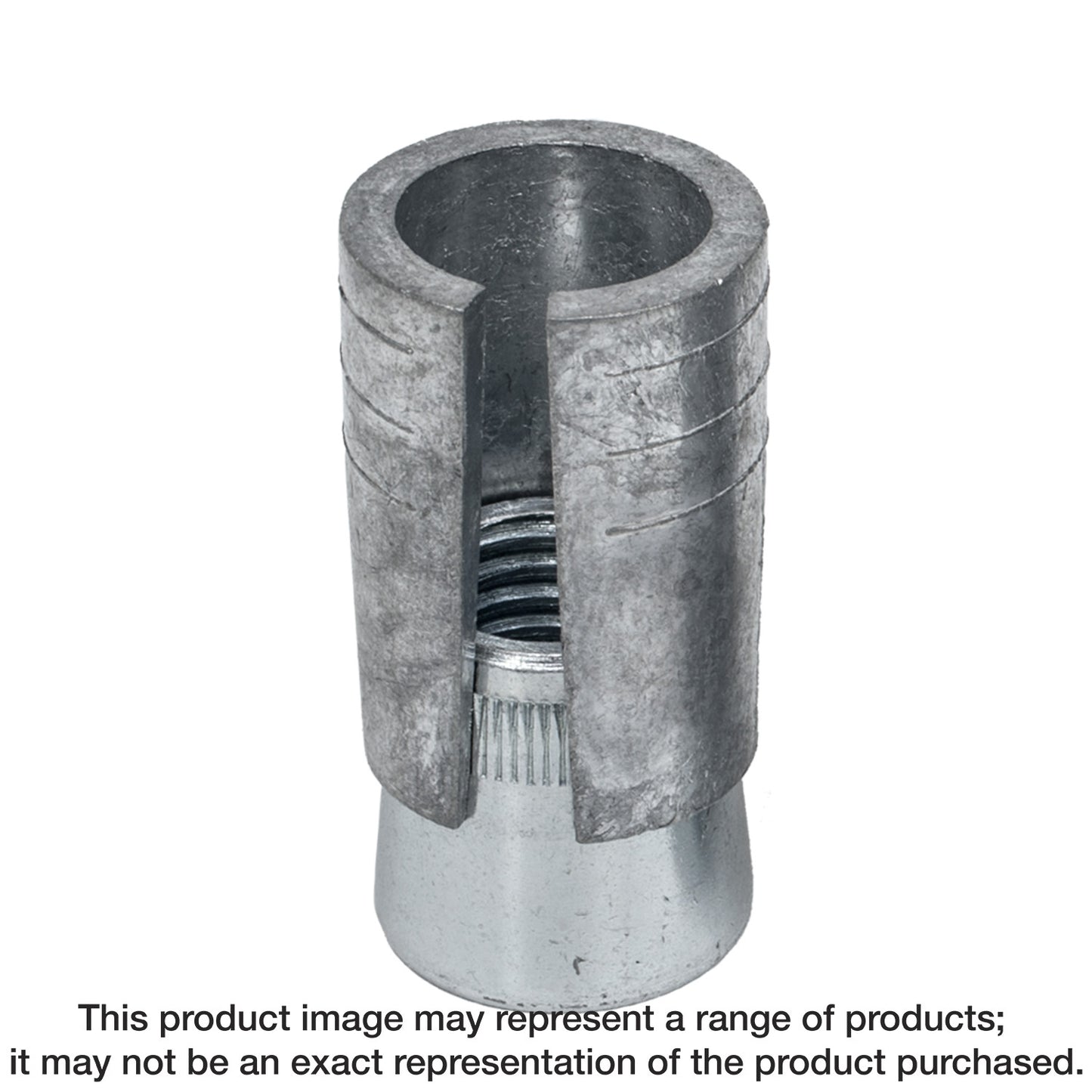 Simpson Strong-Tie HDIA25 HDIA Hollow Drop-In Internally Threaded Anchor for 1/4-in. Rod (100-Qty) (Pack of 16)