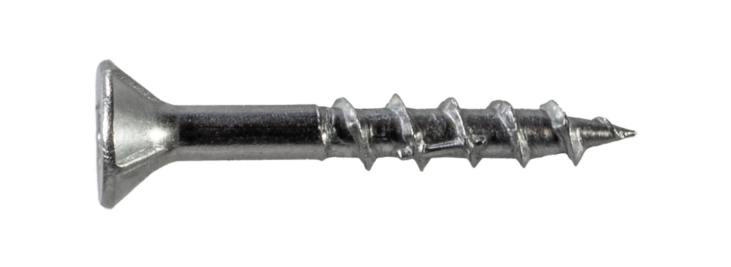 Simpson Strong-Tie T08125WPB Deck-Drive™ DWP WOOD SS Screw — #8 x 1-1/4 in. T-20, Flat Head, Type 316 (5000-Qty) (Pack of 64)