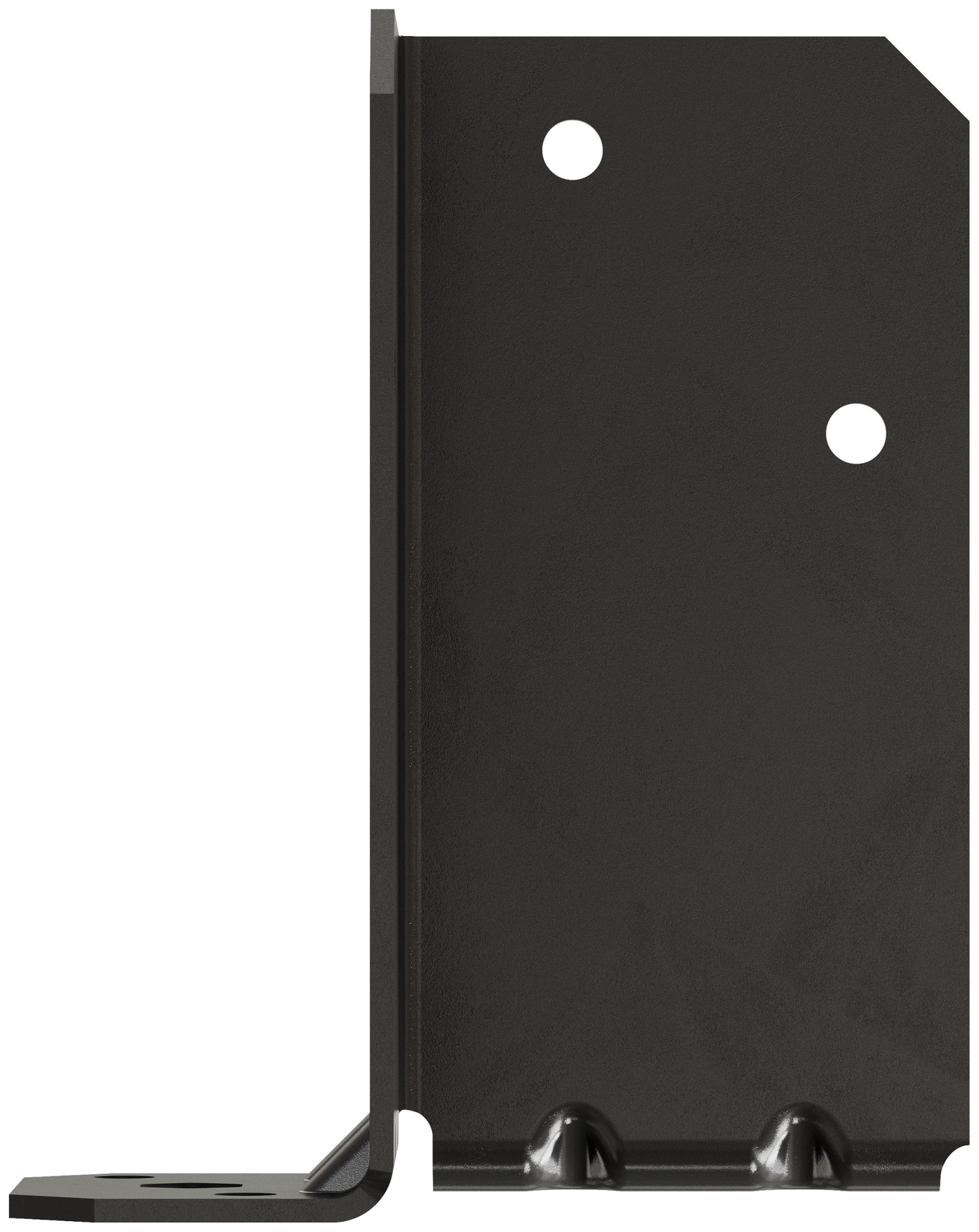Simpson Strong-Tie RPBPC Outdoor Accents® RPBPC ZMAX®, Black Powder-Coated Retrofit Post Base for Double 2x4 (Pack of 1800)