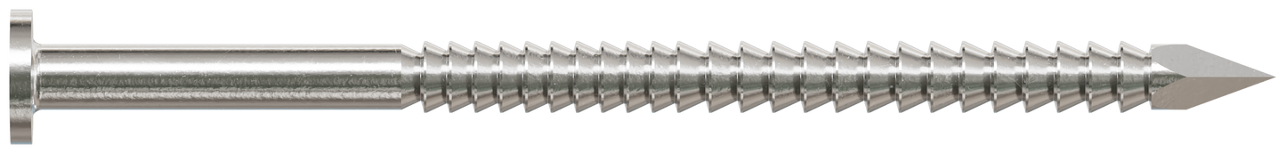 Simpson Strong-Tie T8ACN1 Common Nail, Annular Ring Shank — 2-1/2-in. x .131-in. Type 316 Stainless Steel (1 lb.) (Pack of 800)