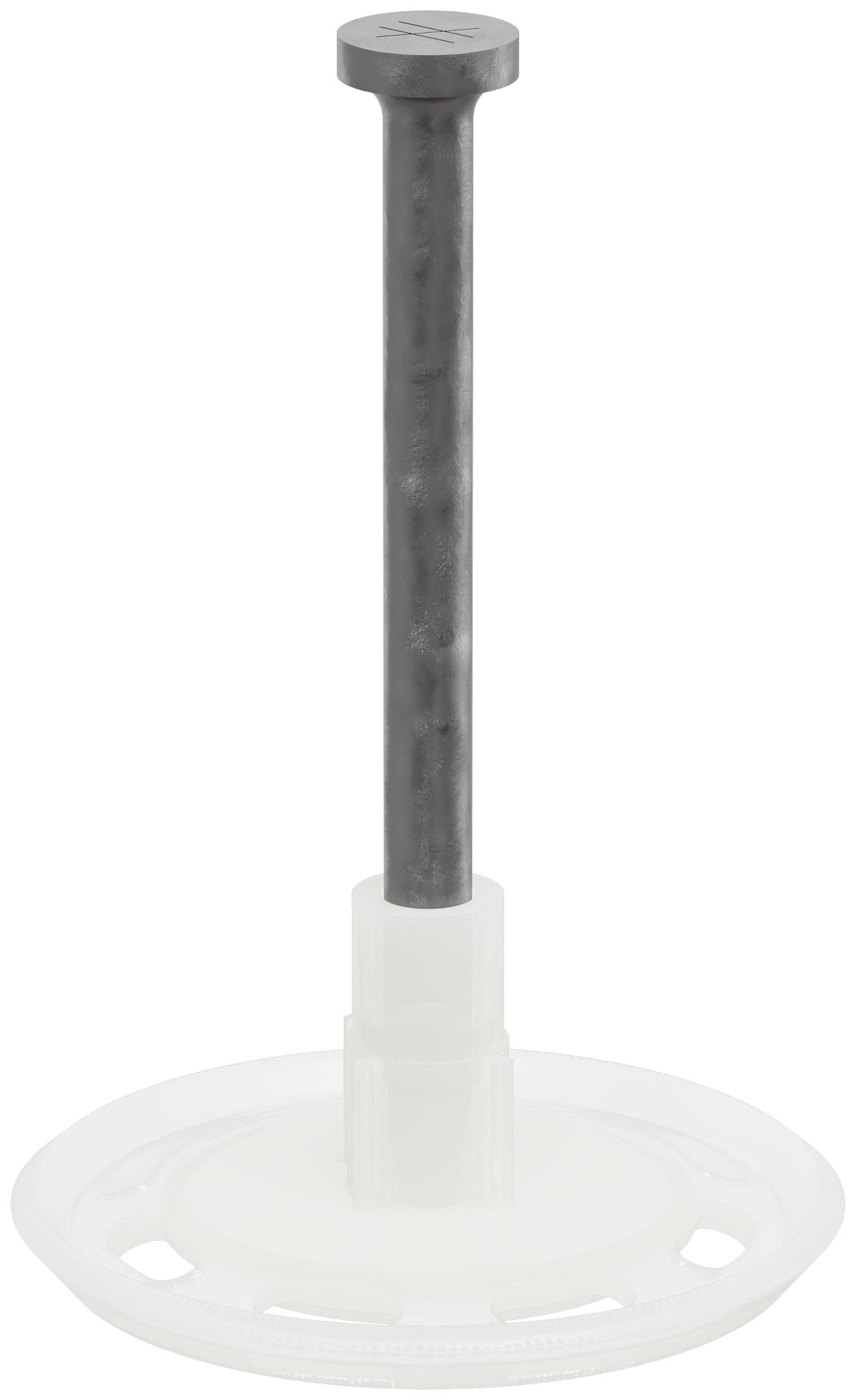 Simpson Strong-Tie PINWP-200W PINWP 2 in. Powder-Actuated Plastic-Washered Pin for Insulation Board (50-Qty) (Pack of 10)