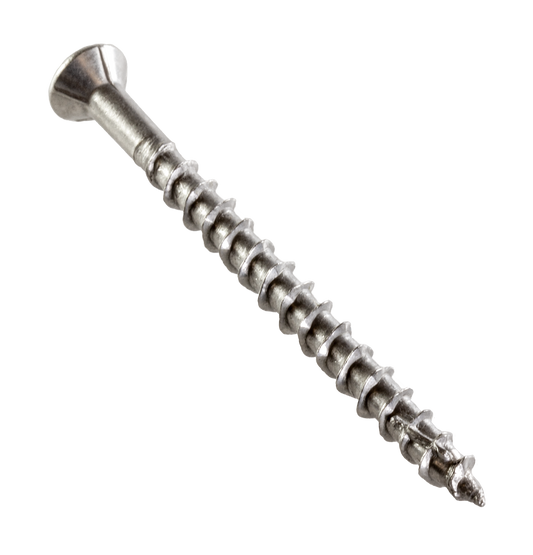 Simpson Strong-Tie T10250WP-RP200 Deck-Drive™ DWP WOOD SS Screw — #10 x 2-1/2 in. T25, Flat Head, Type 316 (200-Qty)