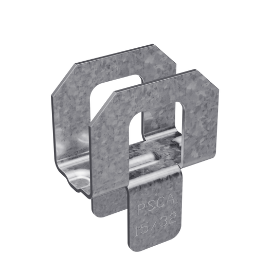 Simpson Strong-Tie PSCA 7/16 PSCA 7/16-in. 20-Gauge Galvanized Panel Sheathing Clip (250-Qty) (Pack of 120)