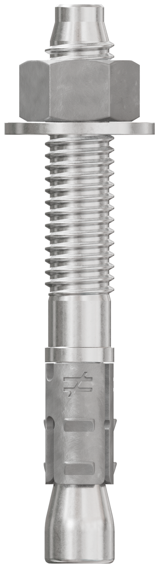 Simpson Strong-Tie STB2-37300S6F50 Strong-Bolt® 2 — 3/8 in. x 3 in. Type 316 Stainless-Steel Wedge Anchor, Fully Assembled (50-Qty) (Pack of 4)