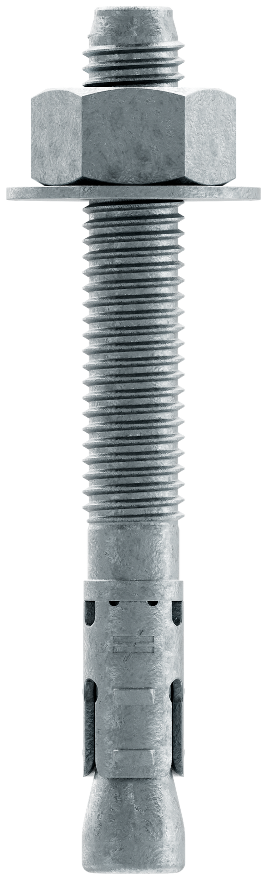 Simpson Strong-Tie STB2-50414MGF25 Strong-Bolt® 2 — 1/2 in. x 4-1/4 in. Mechanically Galvanized Wedge Anchor, Fully Assembled (25-Qty) (Pack of 252)