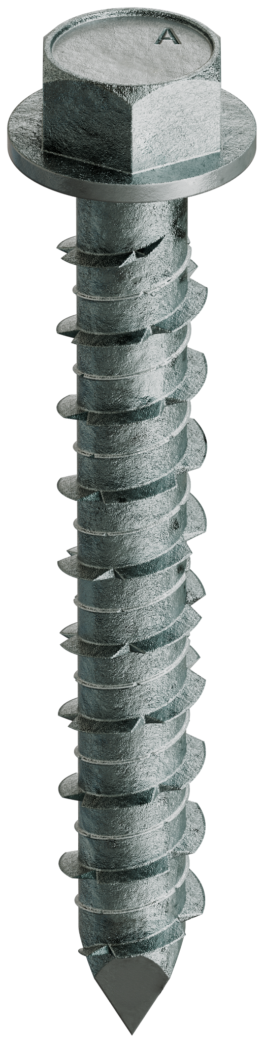 Simpson Strong-Tie TTN25134HSS Titen® 1/4 in. x 1-3/4 in. Hex-Head Stainless-Steel Concrete and Masonry Screw (100-Qty)