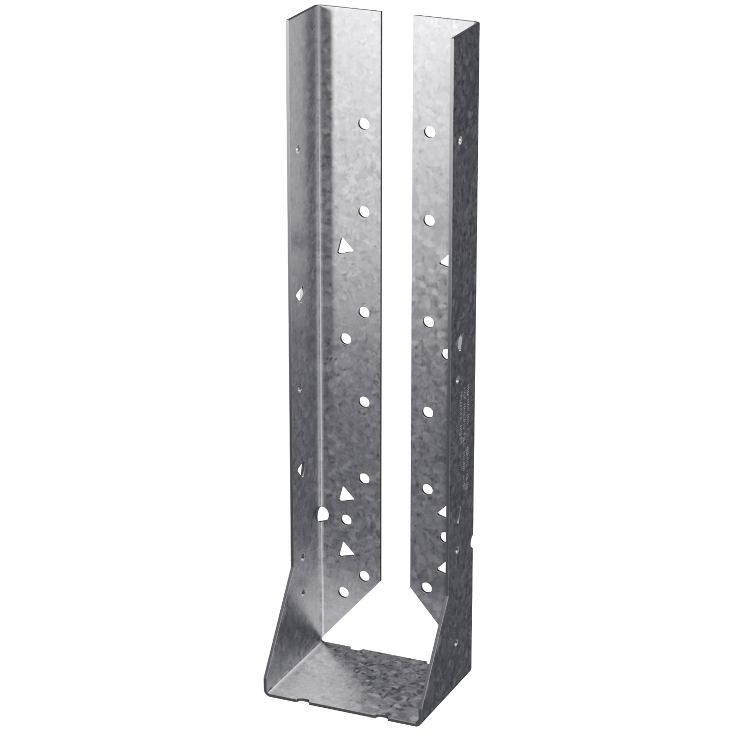 Simpson Strong-Tie HUC214-2 HUC Galvanized Face-Mount Concealed-Flange Joist Hanger for Double 2x14