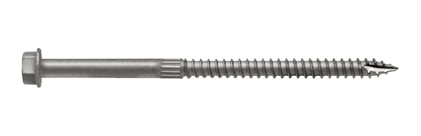 Simpson Strong-Tie SDS25412-R10 Strong-Drive® SDS HEAVY-DUTY CONNECTOR Screw — 1/4 in. x 4-1/2 in. DB Coating (10-Qty)