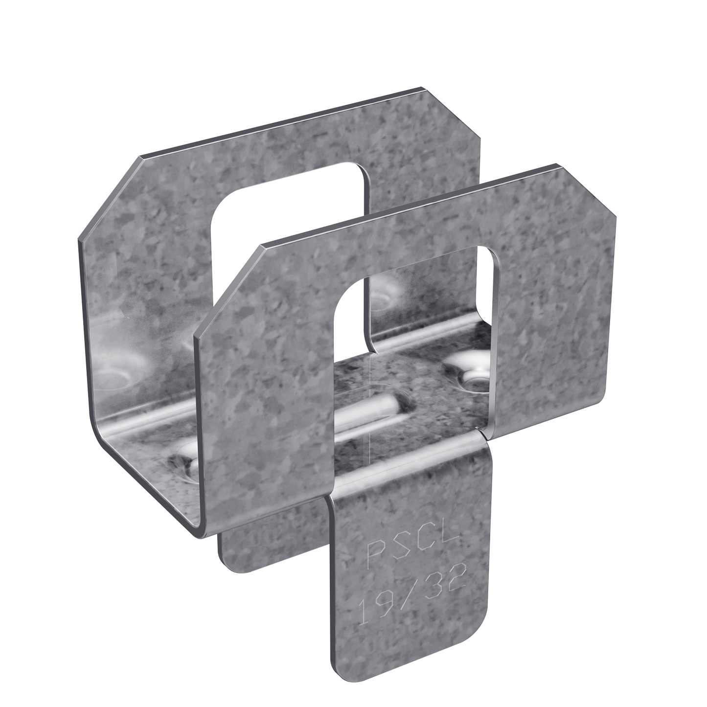Simpson Strong-Tie PSCL 19/32-R50 PSCL 20-Gauge Panel Sheathing Clip for 19/32-in. Plywood (50-Qty)