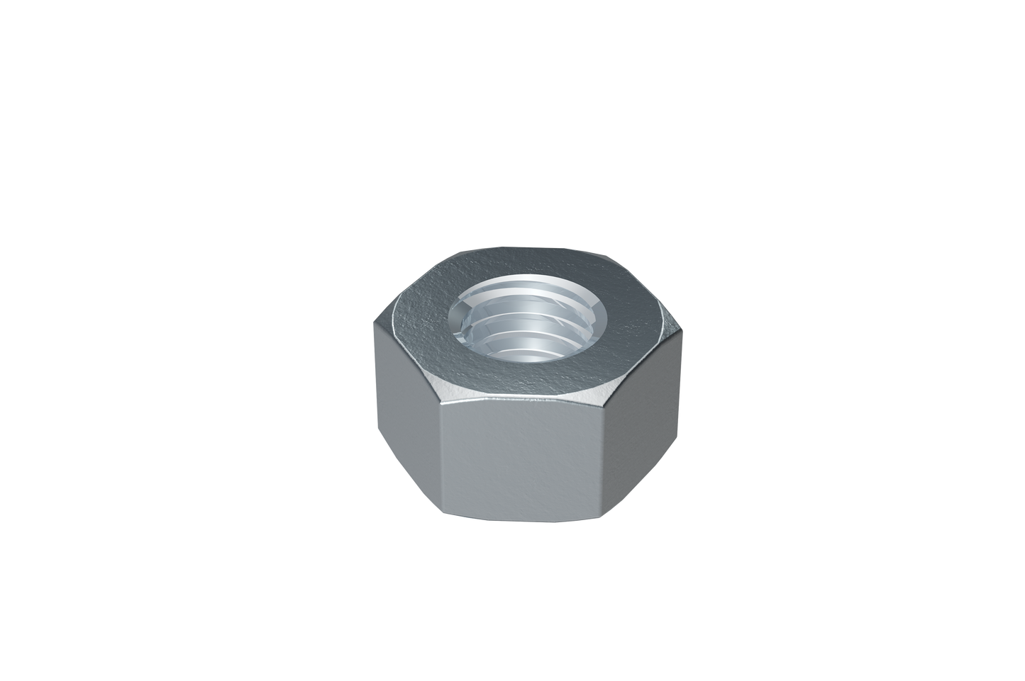 Simpson Strong-Tie NUT1/2-HDG Hot-Dip Galvanized Hex Nut for 1/2 in. Rod