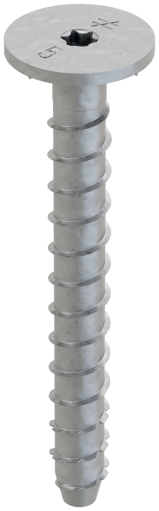 Simpson Strong-Tie THD50500WHMG Titen HD® 1/2 in. x 5 in. Mech. Galv. Washer-Head Heavy-Duty Screw Anchor (15-Qty) (Pack of 300)