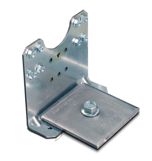 Simpson Strong-Tie MSSC6.25KW-KT20 MSSC 6-1/4 in. Kneewall Connector for 8 in. Framing Member w/ Bearing Plate (Qty-20)