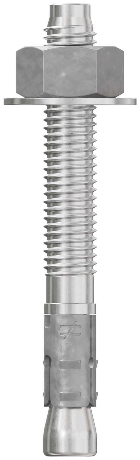 Simpson Strong-Tie STB2-50414S6F25 Strong-Bolt® 2 — 1/2 in. x 4-1/4 in. Type 316 Stainless-Steel Wedge Anchor, Fully Assembled (25-Qty) (Pack of 2)