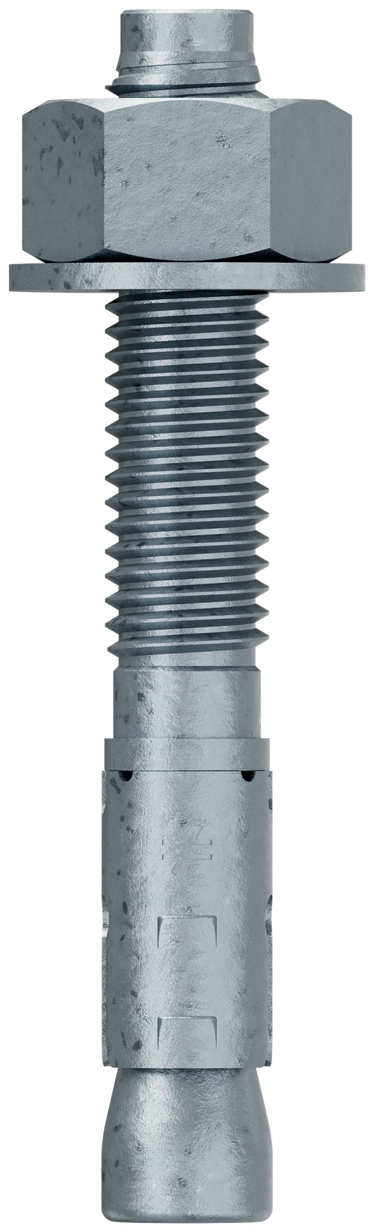 Simpson Strong-Tie STB2-62412MGF20 Strong-Bolt® 2 — 5/8 in. x 4-1/2 in. Mechanically Galvanized Wedge Anchor, Fully Assembled (20-Qty) (Pack of 2)