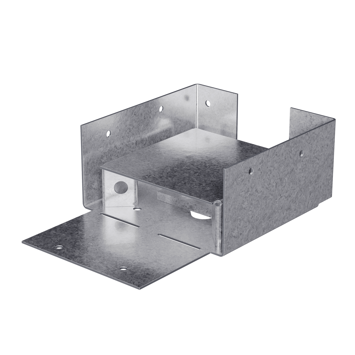 Simpson Strong-Tie ABW44RZ ABW ZMAX® Galvanized Adjustable Post Base for 4x4 Rough