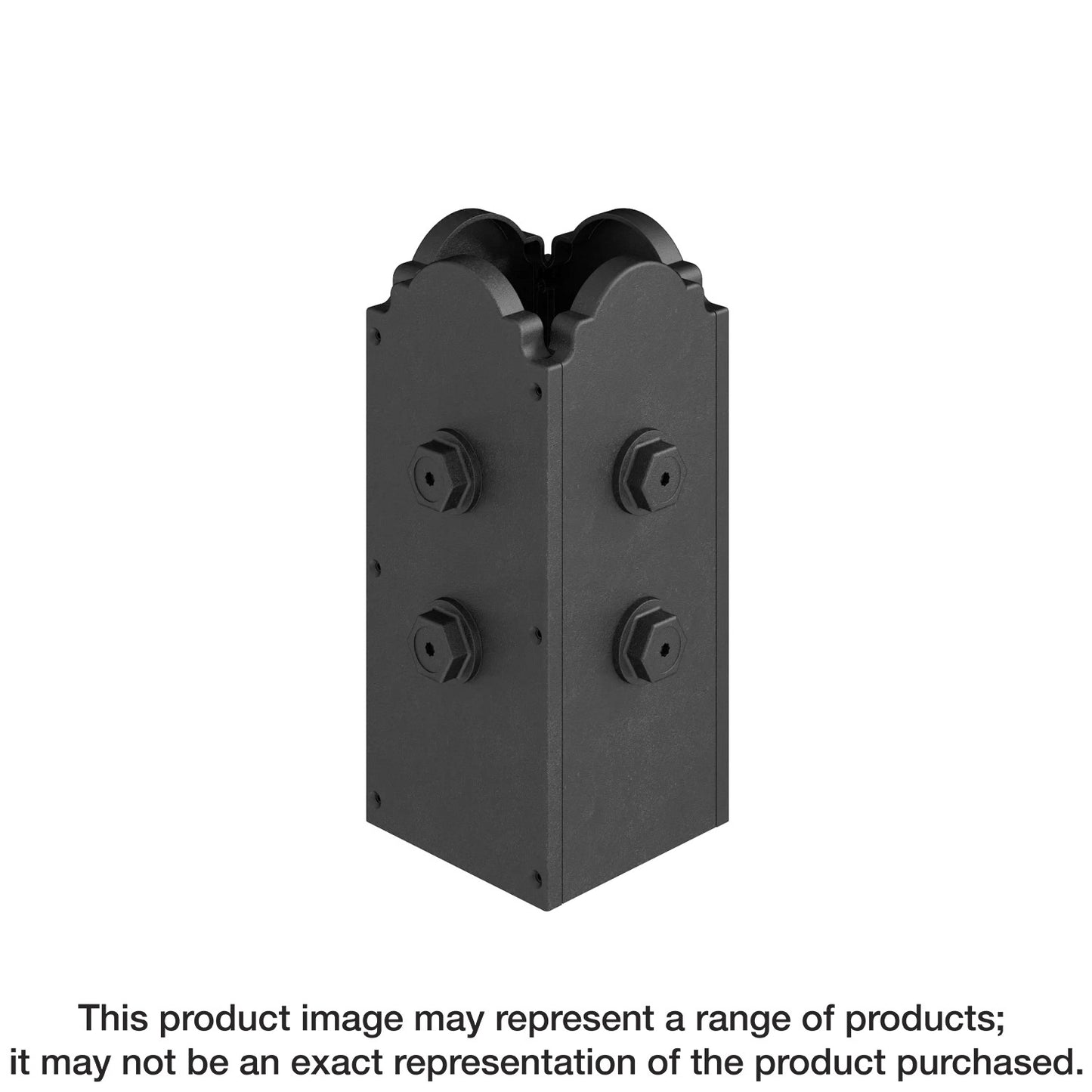 Simpson Strong-Tie APBDW44 Outdoor Accents® Mission Collection® Decorative Post Base Cover for 4x4 Post (Pack of 8)