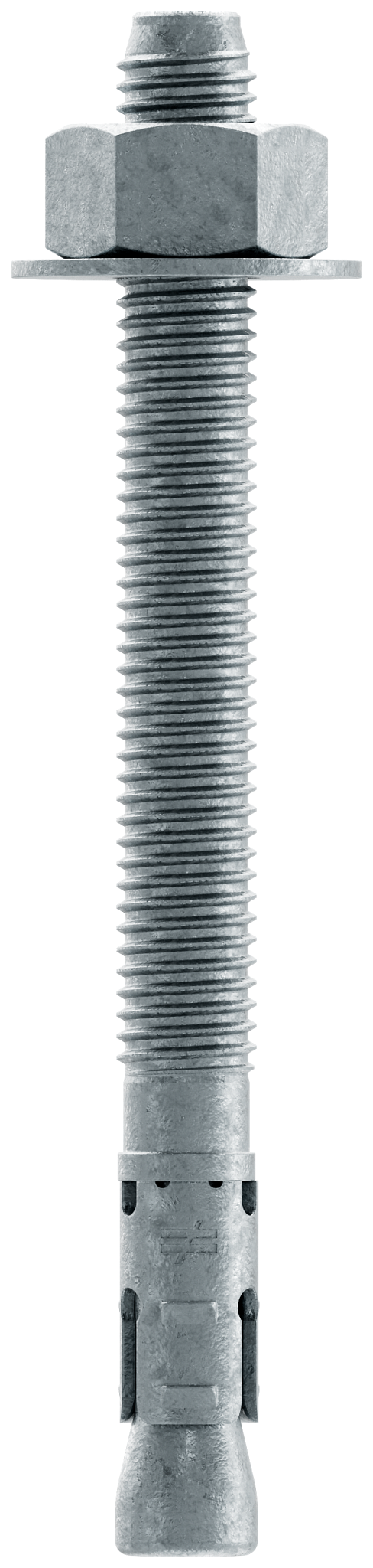 Simpson Strong-Tie STB2-50512MGF25 Strong-Bolt® 2 — 1/2 in. x 5-1/2 in. Mechanically Galvanized Wedge Anchor, Fully Assembled (25-Qty)