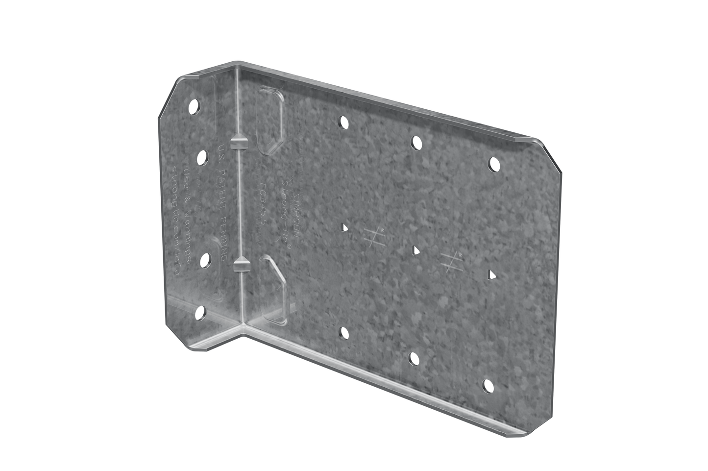 Simpson Strong-Tie MFCB45.5-R25 MFCB 5-1/2 in. Bypass Framing Fixed-Clip Connector (25-Qty)