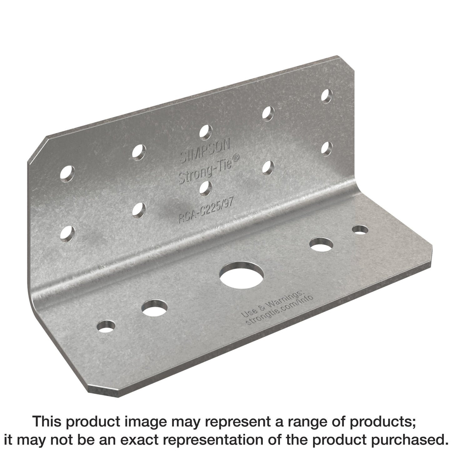 Simpson RCA-C225/97-R55 Rigid Connector Angle for Concrete - 55/Pack