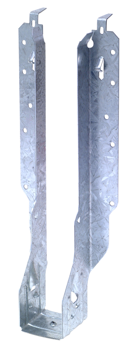 Simpson Strong-Tie IUS2.06/11.88 IUS Galvanized Face-Mount Joist Hanger for 2-1/8 in. x 11-7/8 in. Engineered Wood