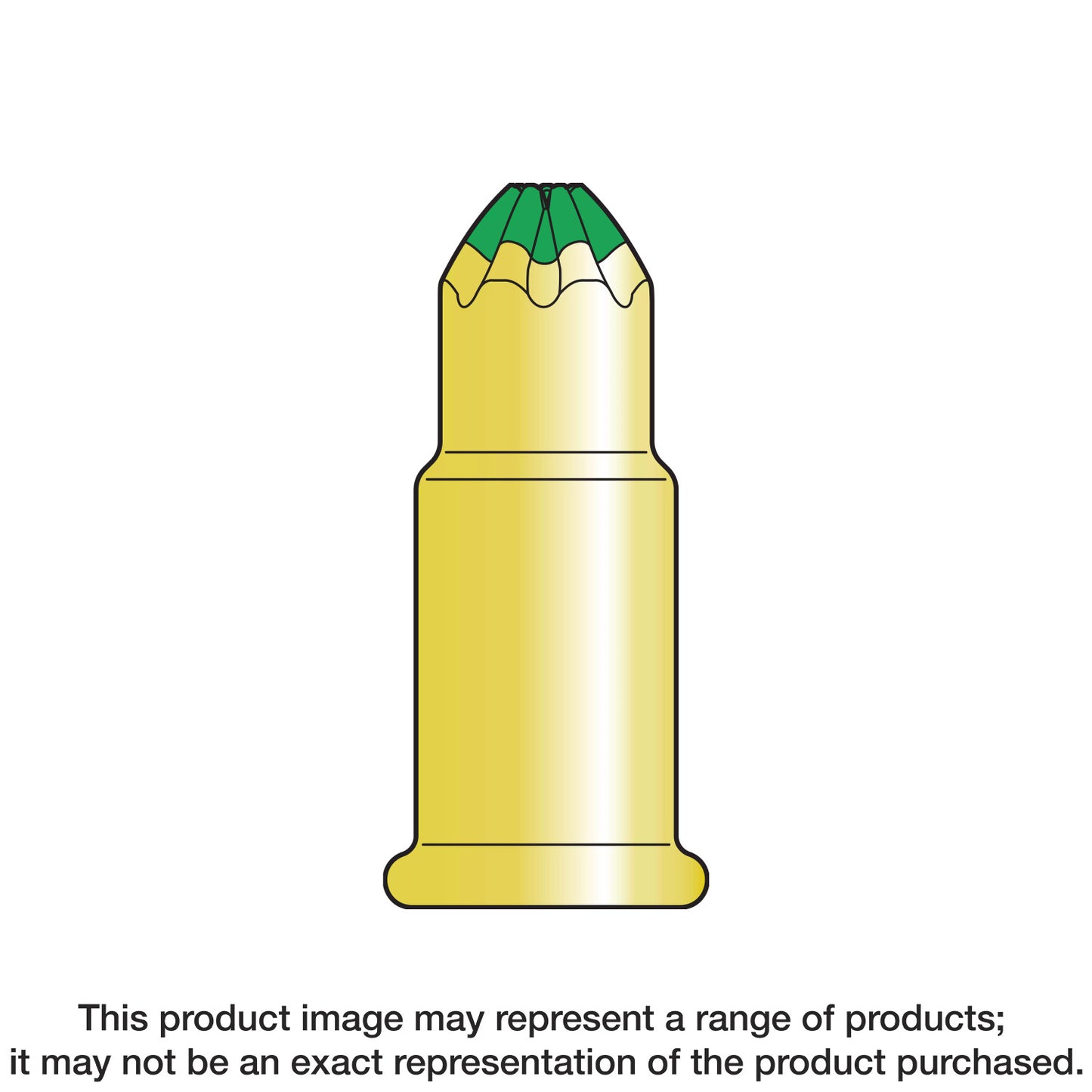 Simpson Strong-Tie P22AC3-RC25 P22AC 0.22-Caliber “A” Single-Shot Crimp Load, LVL 3, Green (25-Qty)