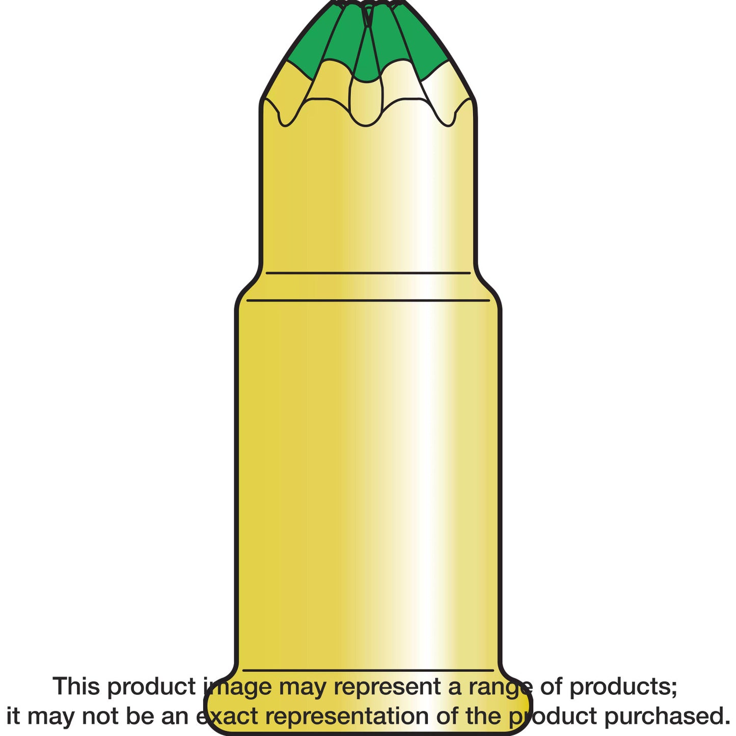 Simpson Strong-Tie P22AC3 P22AC 0.22-Caliber “A” Single-Shot Crimp Loads, LVL 3, Green (100-Qty)