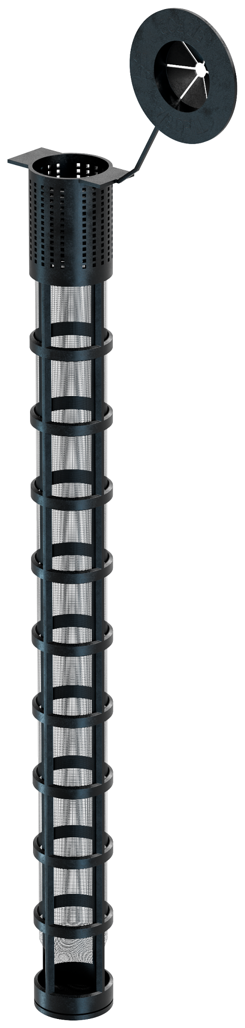 Simpson Strong-Tie EWS6210P Opti-Mesh 10 in. Epoxy Adhesive Plastic Screen Tube for 5/8 in. Rod for ET-3G™ (Pack of 25)