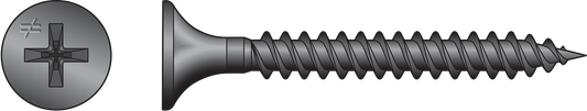 Simpson Strong-Tie DWF158PS DWF Drywall-to-CFS Screw (Collated) — #6 x 1-5/8 in. #2 Phillips Bugle Head (2500-Qty)