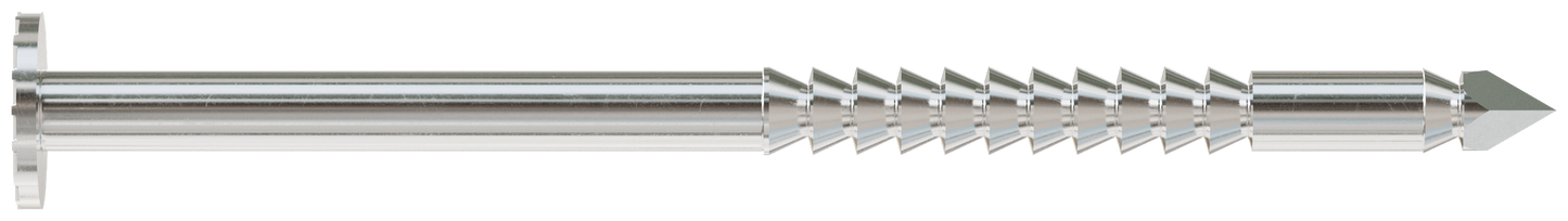 Simpson Strong-Tie T13A175SNJ 15° Wire Coil, Full Round Head, Ring-Shank Siding Nail — 1-3/4 in. Type 316 (1800-Qty)