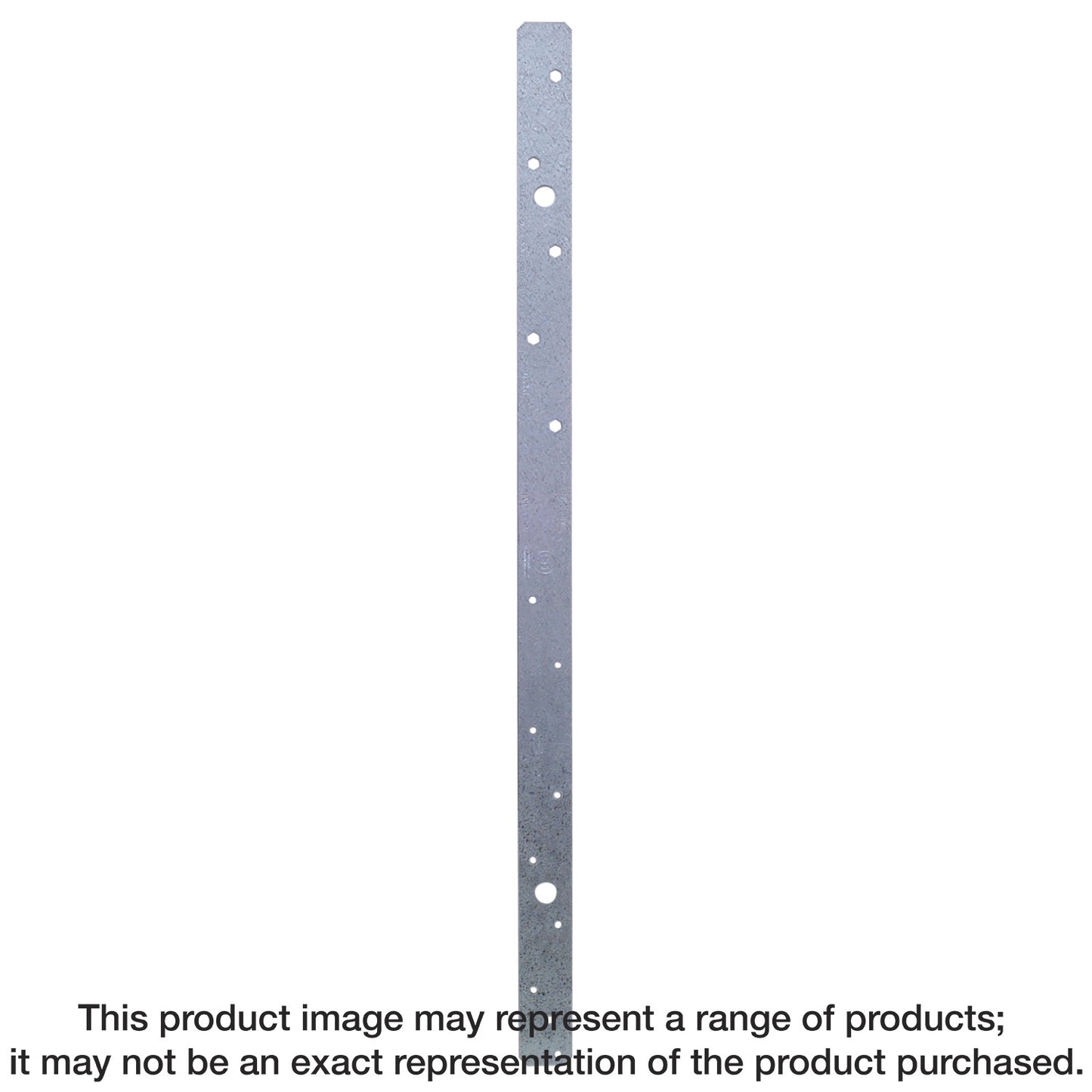 Simpson Strong-Tie MSTAM24 MSTAM 24 in. 18-Gauge Galvanized Medium Strap Tie for Masonry (Pack of 5500)
