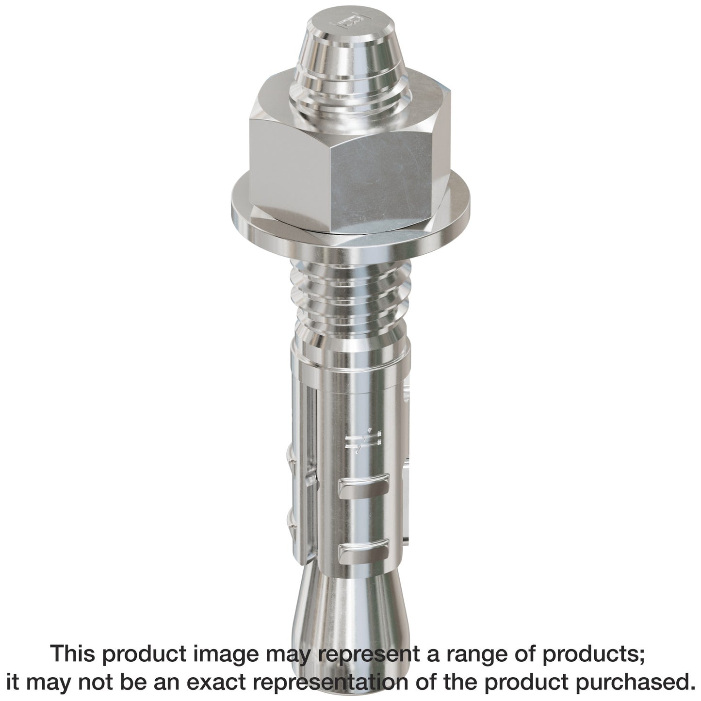 Simpson Strong-Tie STB2-372146SSR50 Strong-Bolt® 2 — 3/8 in. x 2-1/4 in. Type 316 Stainless-Steel Wedge Anchor (50-Qty) (Pack of 490)
