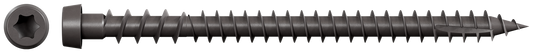 Simpson Strong-Tie DCU234SGR04 Deck-Drive™ DCU COMPOSITE Screw (Collated) — #10 x 2-3/4 in. Quik Guard® Gray 04 (1000-Qty) (Pack of 100)