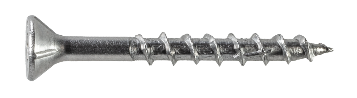 Simpson Strong-Tie T08162WP-RP340 Deck-Drive™ DWP WOOD SS Screw — #8 x 1-5/8 in. T20, Flat Head, Type 316 (340-Qty) (Pack of 336)