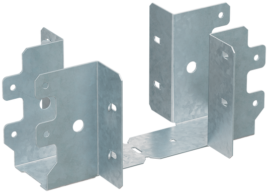 Simpson Strong-Tie PFUDS24 PFUD™ 20-Gauge Post-Frame Under-Saddle Hanger for 2x4 Joist and 2-Ply Truss (Pack of 25)