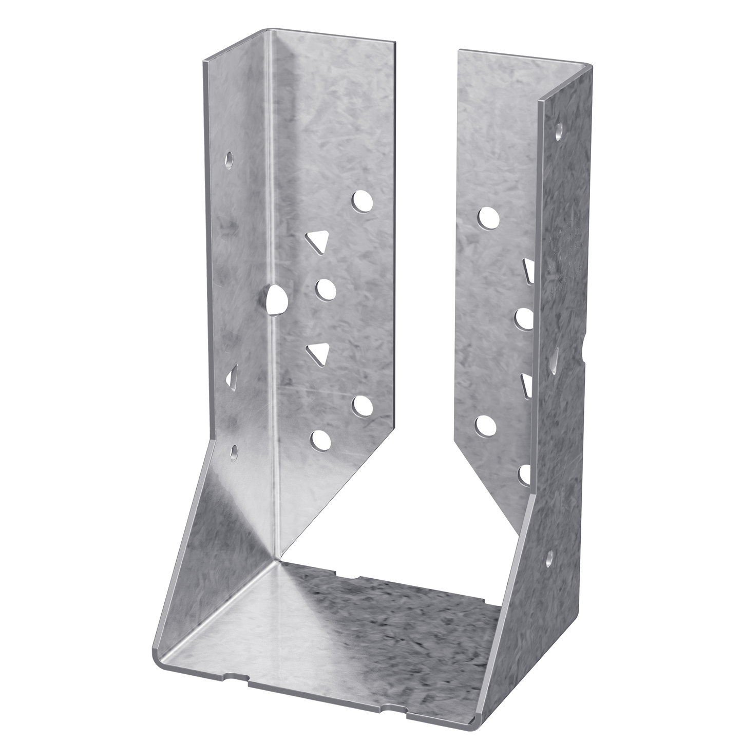 Simpson Strong-Tie HUC26-2Z HUC ZMAX® Galvanized Face-Mount Concealed-Flange Joist Hanger for Double 2x6