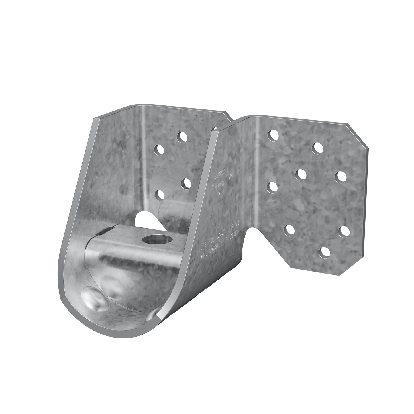 Simpson Strong-Tie VGTL VGT 7-Gauge Variable Girder Tiedown, Left Conceal