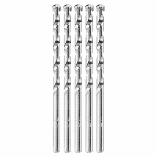 BOSCH BM5205 5 pc. 1/4 In. X 2 In. X 4 In. Fast Spiral Rotary Masonry Drill Bits