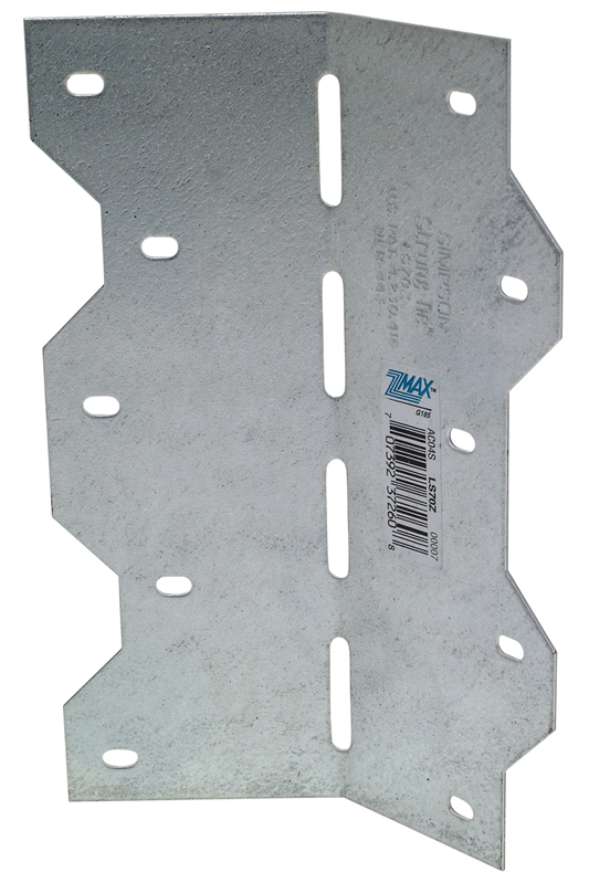 Simpson Strong-Tie LS70Z LS 6-3/8 in. 18-Gauge ZMAX® Galvanized Adjustable L Angle (Pack of 25)