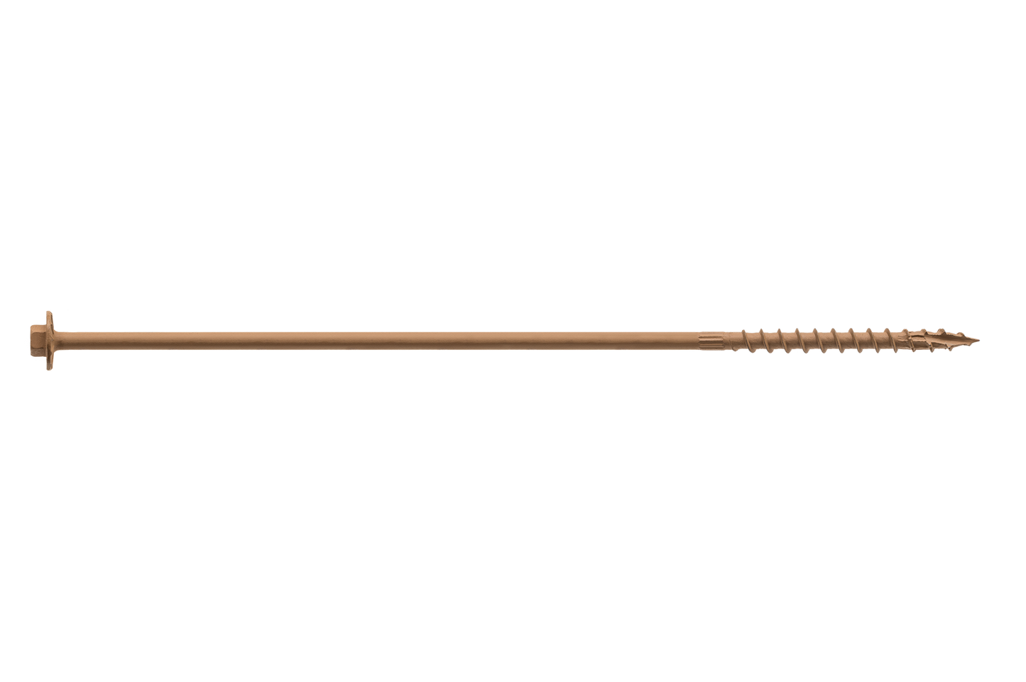 Simpson Strong-Tie SDWH191000DB-RP1 Strong-Drive® SDWH™ TIMBER-HEX Screw — 0.195 in. x 10 in. 5/16 Hex, DB Coating