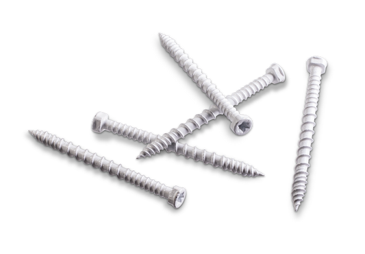Simpson Strong-Tie TSV214R70WH01 PVC Trim-Board Screw — #8 x 2-1/4 in. T-20 6-Lobe, Exterior-Grade Coating, White (70-Qty) (Pack of 900)