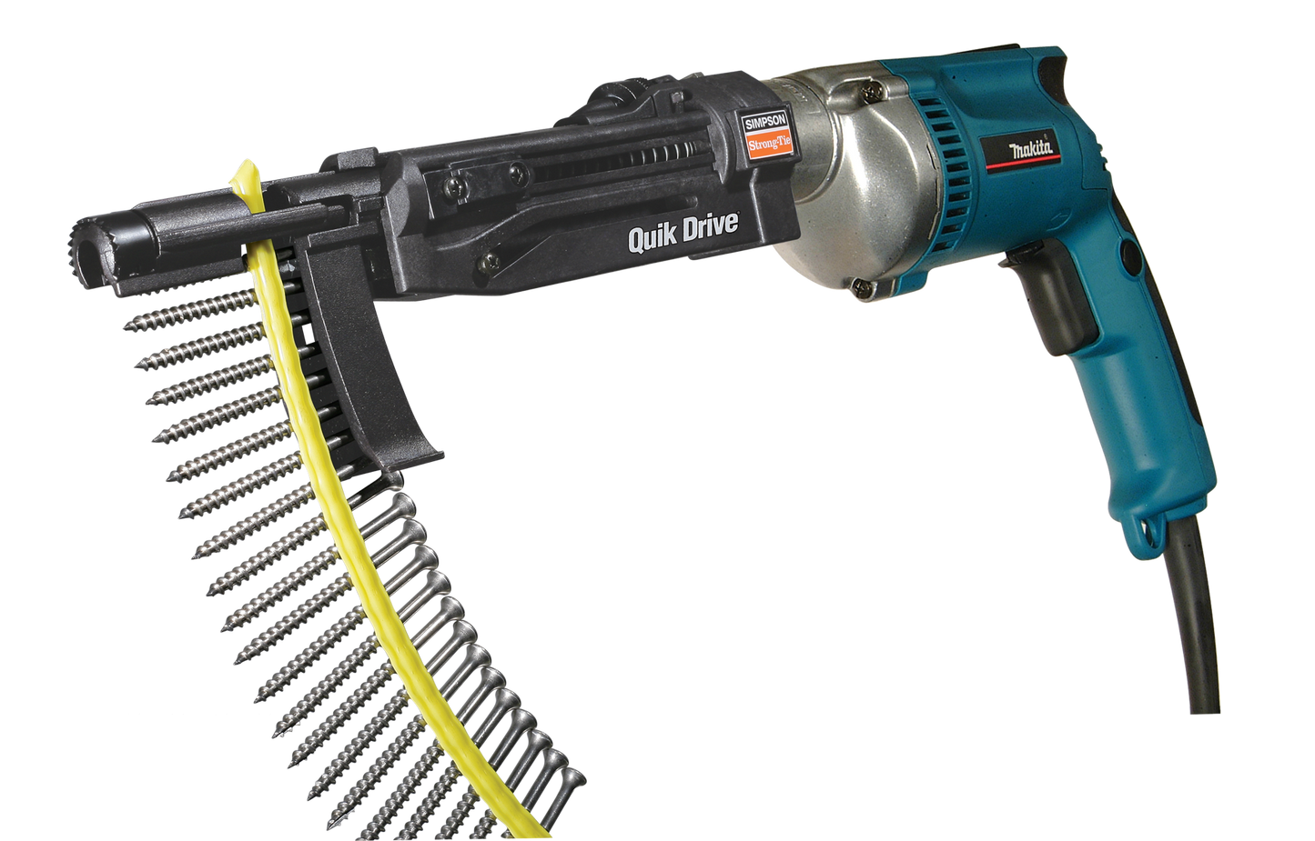 Simpson Strong-Tie QDPRO300SG2 Quik Drive® PRO300SG2 Decking Attachment (Pack of 100)