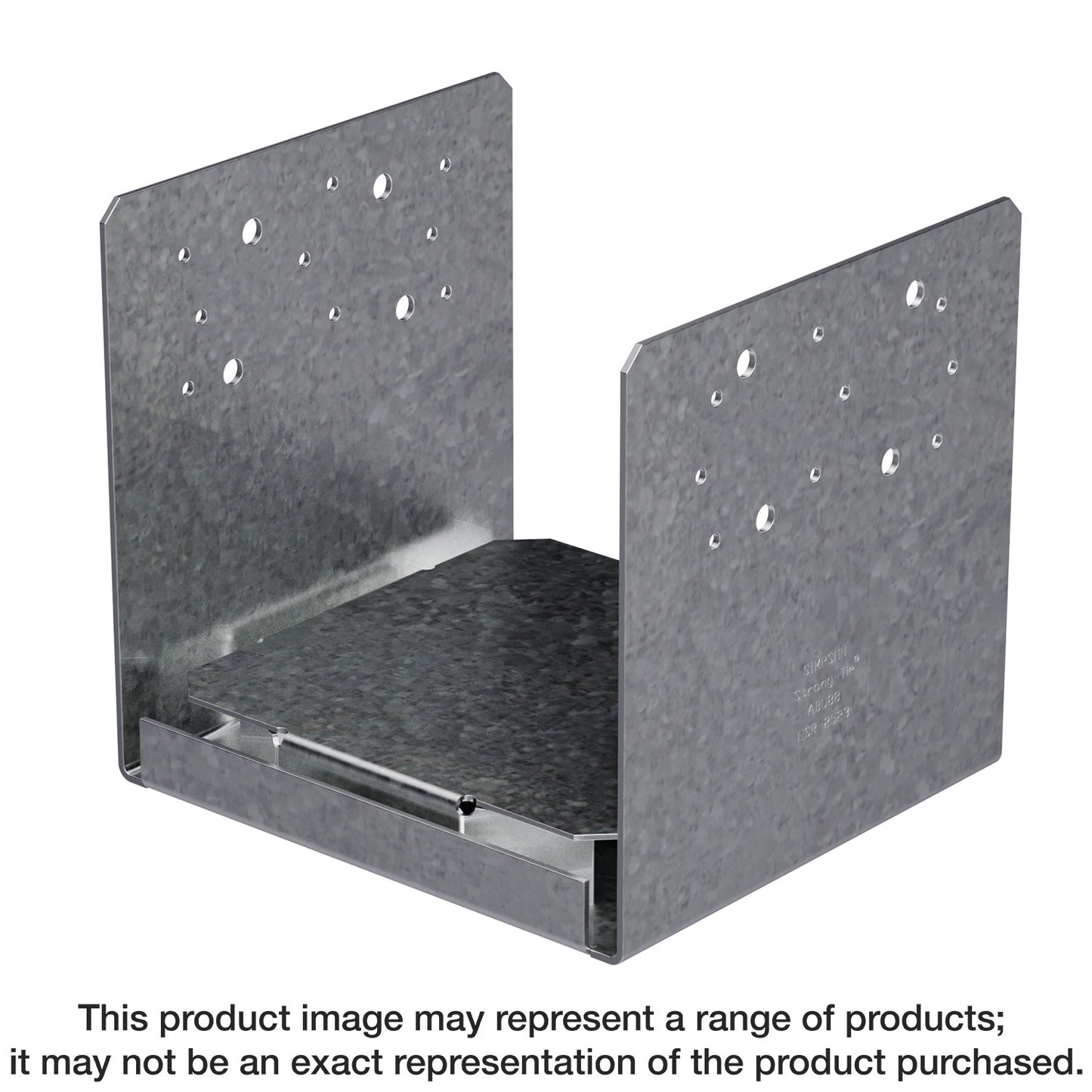Simpson Strong-Tie ABU1010RZ ABU ZMAX® Galvanized Adjustable Post Base for 10x10 Rough