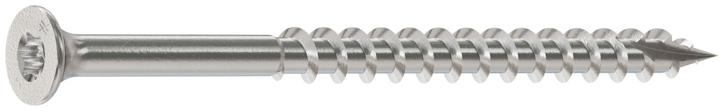 Simpson Strong-Tie S10C300DTP Bugle-Head Wood Screw, 6-Lobe Drive — #10 x 3-in. T25, Type 305 (350-Qty) (Pack of 6)