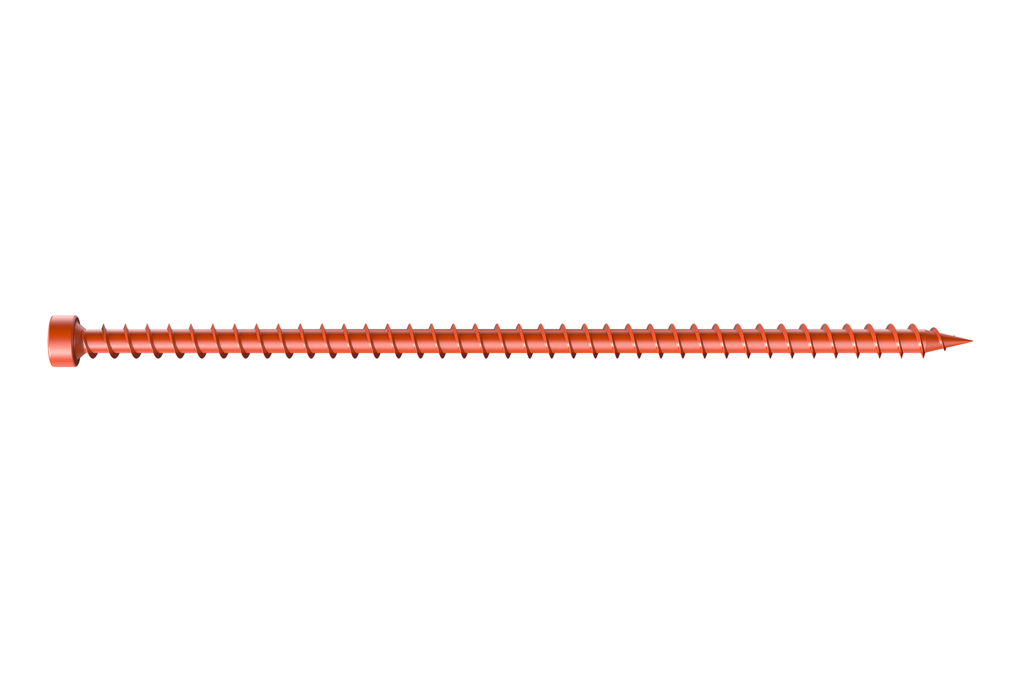 Simpson Strong-Tie SDWC15600-KT Strong-Drive® SDWC® TRUSS Screw — .155 in. x 6 in. T30 Clear-Zinc Coat, Orange (50-Qty) (Pack of 720)