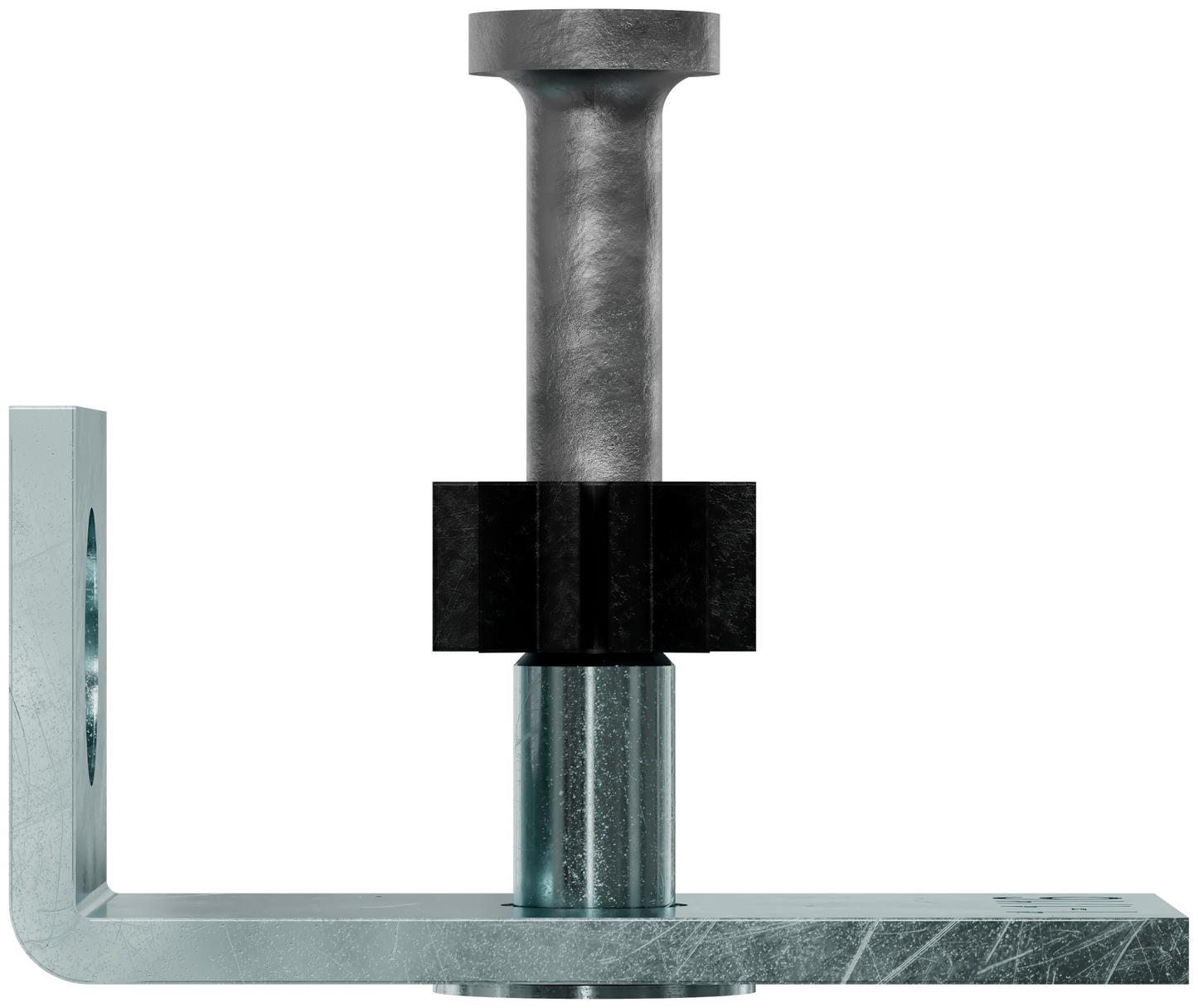 Simpson Strong-Tie PCLDPA-106 PCLDPA Powder-Actuated 90° Ceiling Clip with 1-1/16 in. Pin (100-Qty)